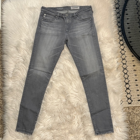 Anthropology AG Adriano Goldschmied Jeans Legging Supper Skinny Ankle Size 29 R - Picture 4 of 8